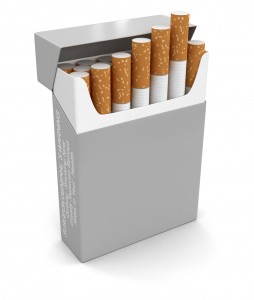 Cigarette Pack (clipping path included)