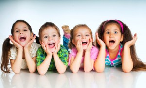 bambini felici
